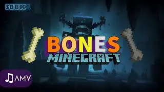 🎶 [🔊AMV] Bones - Imagine Dragons | Warden Fight | Minecraft Animation