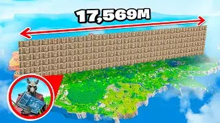 Я Построил САМУЮ Большую Стену Fortnite