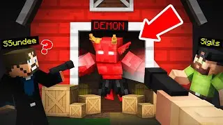 Hunting Barn Demons in Minecraft (Phasmophobia)