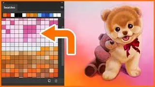 Make Color Swatches from Image Photoshop CC 2018