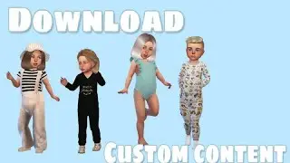 Toddler look | Create a Sim | Скачать одежду для малышей