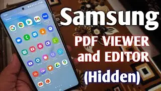 SAMSUNG | PDF VIEWER and EDITOR