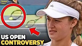 Kalinskaya Umpire Drama at US Open 2024 | Tennis News