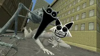 All ZOONOMALY AND ALL POPPY PLAYTIME in an abandon Mall Parking In Garry's Mod