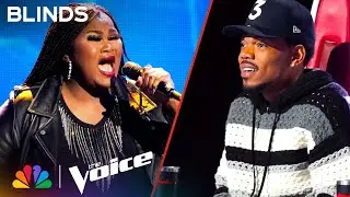 Manasseh Samone Delivers Incredible Range on Andra Days Rise Up | The Voice Blind Auditions | NBC