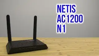 Распаковка Netis AC1200 N1