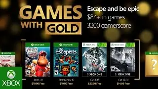 Xbox - October Games with Gold