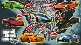 GTA 5 - All New Story Mode Rare Cars Locations 2024 (PS5, PS4, XBOX & PC)