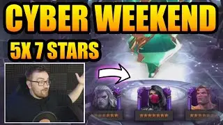 5x 7 Star + 45x Paragon Crystal Cyber Weekend MEGA OPENING!!! - CEO?!? - Marvel Contest Of Champions