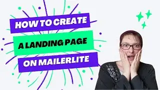 Create a Landing page on MailerLite | Email Marketing Series Part 1