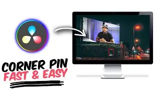 Screen replacement: Pin your video or pic to anything in DaVinci Resolve