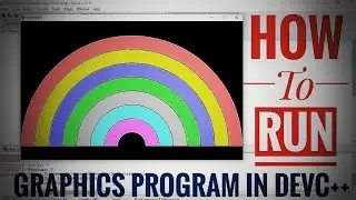 how to use graphics in dev c || install c graphics || C++ || Cool Programming Projects