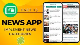 3 Add News Categories  | News application | Android Studio