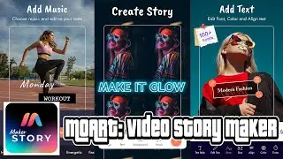 MoArt Video Super Easy Story Maker Video & Photo Editor