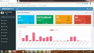 PHP for Beginners to Inventory POS Sales Project - AdminLTE