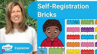 Self-Registration Bricks for Classroom Routines | Twinkl Teaches EYFS