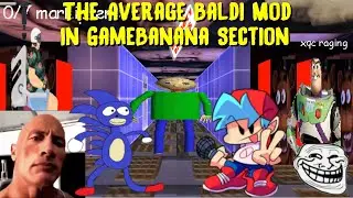 The Average Baldi Mod In GameBanana Section - Baldis Basics Mod