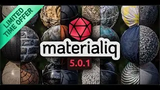 materialiq 5.0.1 release | BEST 8k material library for Blender