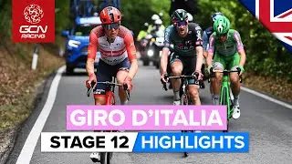 Huge Breakaway Fights For The Win! | Giro D'Italia 2023 Highlights - Stage 12