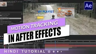 Motion Tracking in After Effects (Easy) | HINDI TUTORIAL @DilliKaLadka  #motiontracking