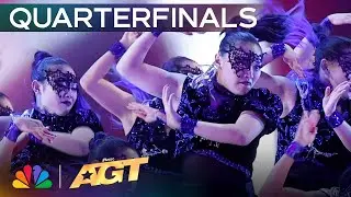 Dance Group Sabrina Delivers STUNNING Synchronicity! | Quarterfinals | AGT 2024