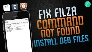 jailbreak how to fix Filza Command Not Found  - Install Files With Filza - How To Install deb Files