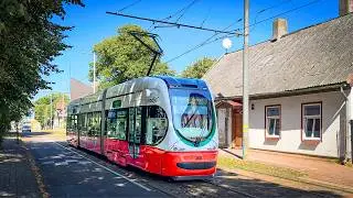 Modern Trams in Liepaja, Latvia 🇱🇻 | 2024