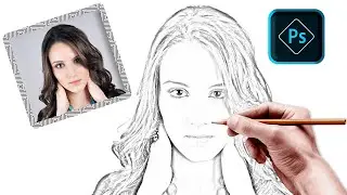 ⚡Como hacer efecto de dibujo a lápiz - Tutorial Photoshop ✅