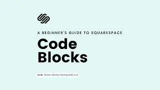 How to share code on a Squarespace website // Squarespace Code Block Tutorial