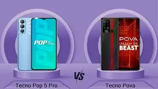 Tecno Pop 5 Pro Vs Tecno Pova Comparison 