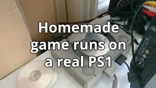 PS1 Game Tutorial (pt. 4) - Burning and Playing on a PS1 Console