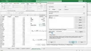 Investment Portfolio Optimization with Solver