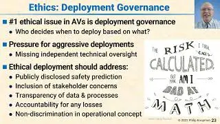 L131 23 Ethics and Deployment Governance