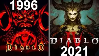 Diablo Game Evolution 1996-2021