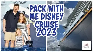 Pack with Me Disney Cruise | Disney Dream Cruise 2023 | Day Bag, 4 Yr Old Bag, Carry On Bag