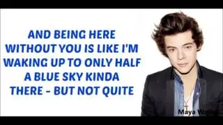 One Direction - Half a Heart (Lyrics and Pictures) (Album Midnight Memories)