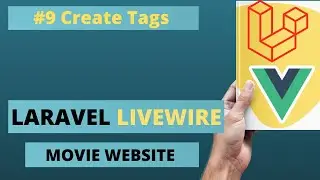 Laravel Livewire Tutorial Create Movie Website #9 Create Tags with Modal