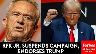 BREAKING NEWS: RFK Jr. Suspends His Campaign And Endorses Donald Trump