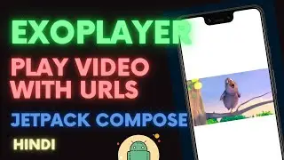 ExoPlayer in Jetpack Compose ( Play video from URL ) | Kotlin | Android | Himanshu Gaur