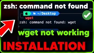 zsh: command not found wget | Mac Error Fixed 2024