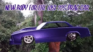 LOSI 22S DRAG CAR GETS NEW 78 MALIBU CLASSIC G BODY BY PROLINE