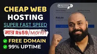 Cheap Web Hosting [ Free Domain & Fast Speed ] 🚀