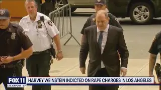 Harvey Weinstein secretly indicted on rape charges by grand jury in Los Angeles