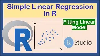 Simple Linear Regression in R Programming | Fitting Linear Model in R