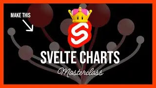 Svelte Data Visualization Tutorial | Animated Graphics Using SVG + D3.js + Svelte Transitions