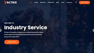 2023 Best Mobile Friendly Industrial & Factory WordPress Theme