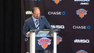 Phil Jackson Introduced As Knicks President