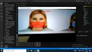 Face Mask detection using #opencv  #python