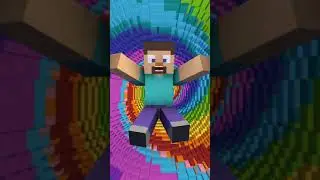 Minecraft ENDLESS FALL LOOP (Animation) #shorts