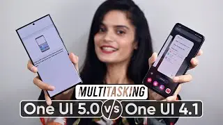One UI 5.0 vs One UI 4.1 Multitasking Features | Samsung